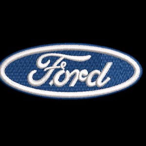 Ford Logo Embroidery Design