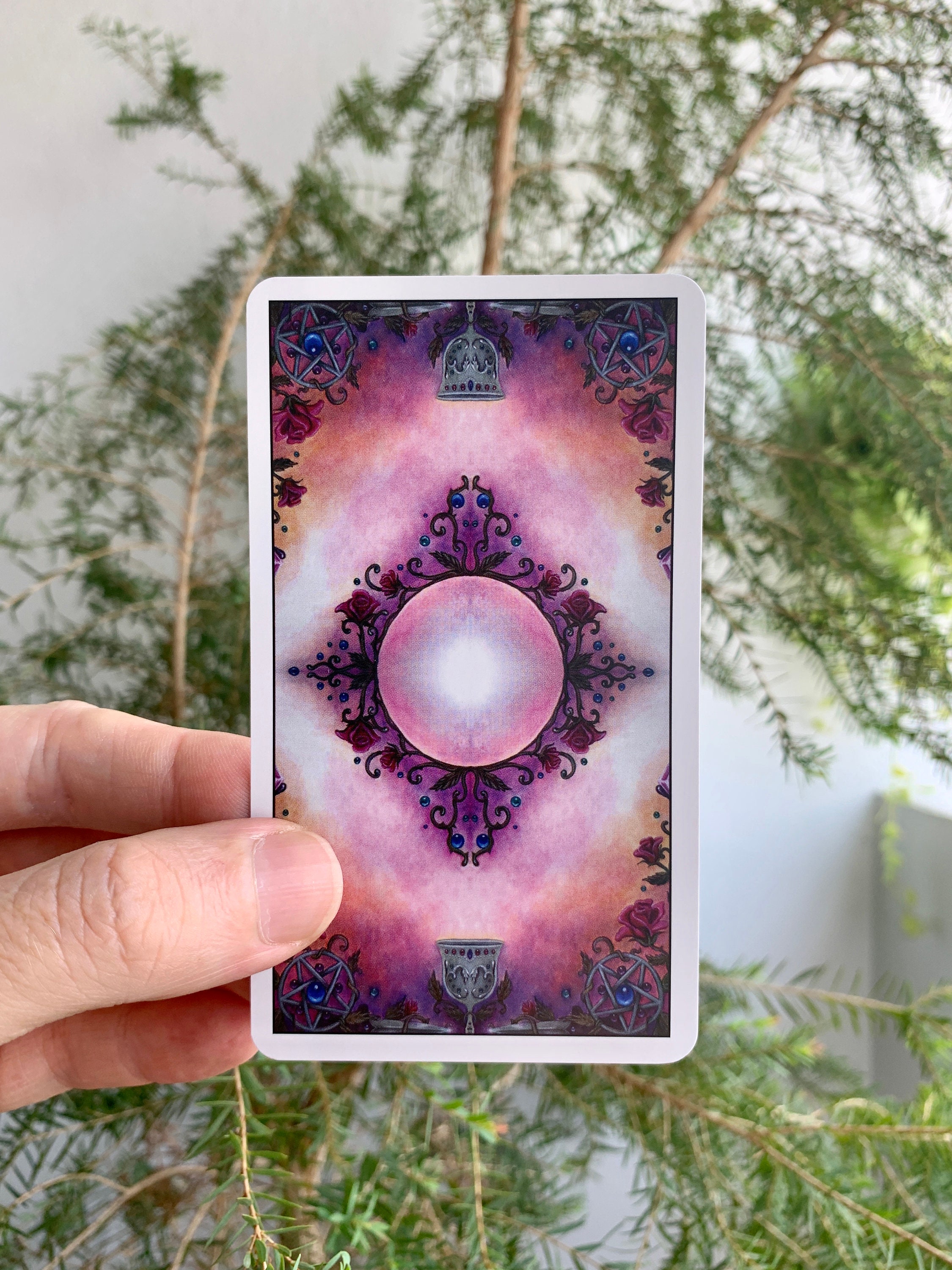 Tarot Deck Crystal Visions Tarot Etsy