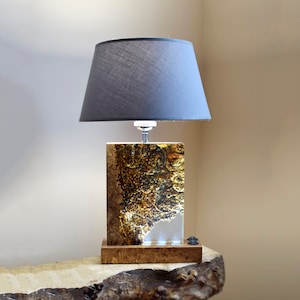 Epoxy Resin Night Light, Unique Color Changing Resin Wood Lamp, Wooden  Night Lights, Epoxy Resin Wood Rustic Table Lamp, Rustic Home Decor 