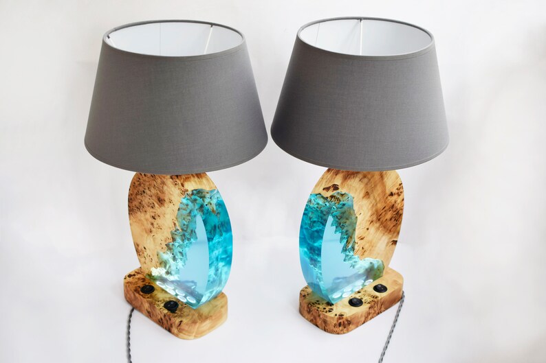 WoodSpiritTables Epoxy Lamp - Thumbnail 5