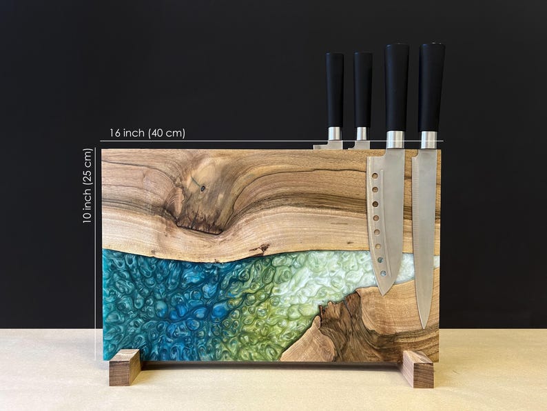 WoodSpirit Magnetic Knife Block
