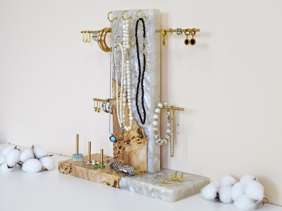 Resin jewellery stand best sale