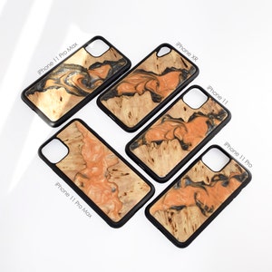 Wood resin phone case,Wood Case for woman,Epoxy Wooden Case,Resin Case,Live edge case,Custom phone case,Wood phone case iphone,Epoxy Resin