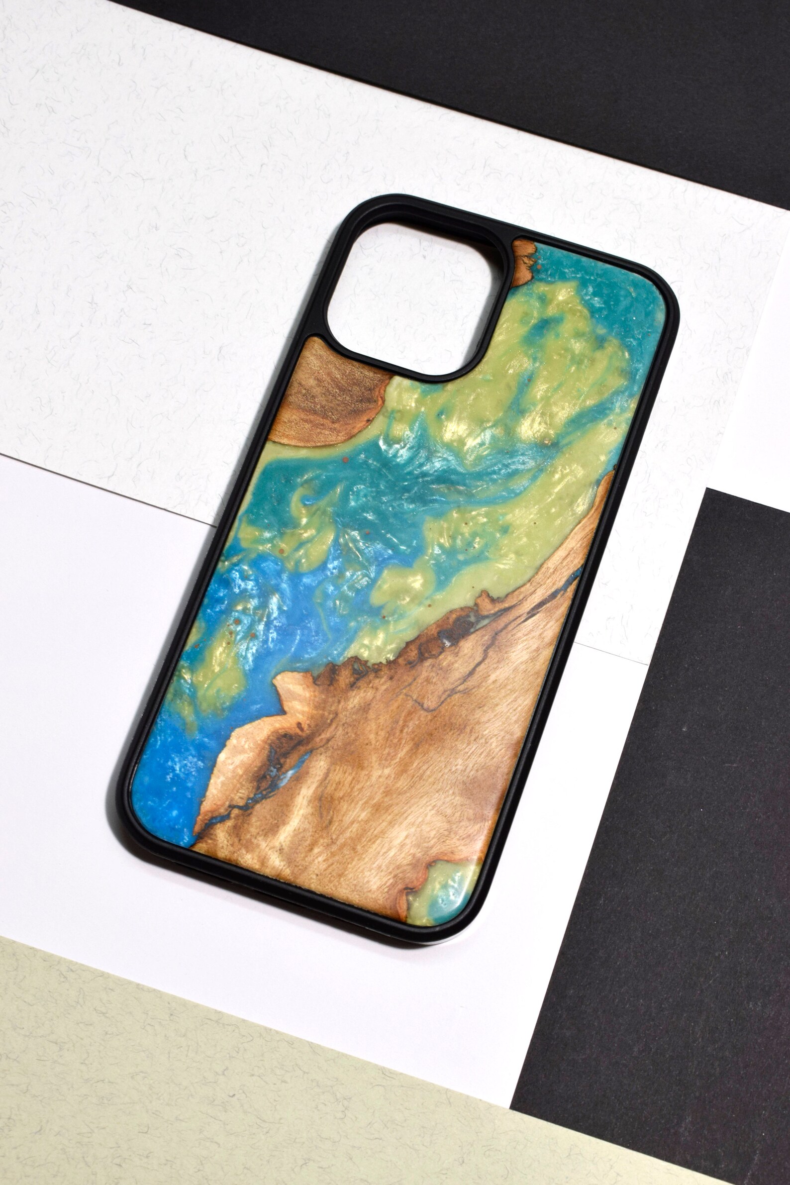 IPhone 12 Epoxy Wood CaseWooden case for iPhone 12Epoxy Etsy
