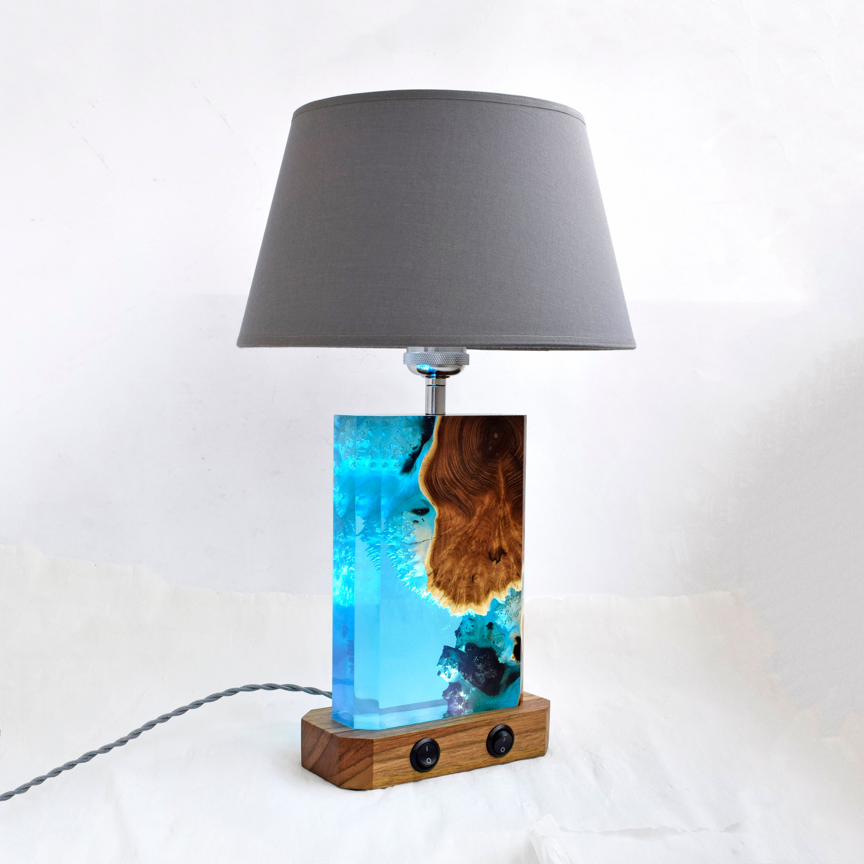 Epoxy LampResin LampNight Light Lamp Epoxy Resin Etsy