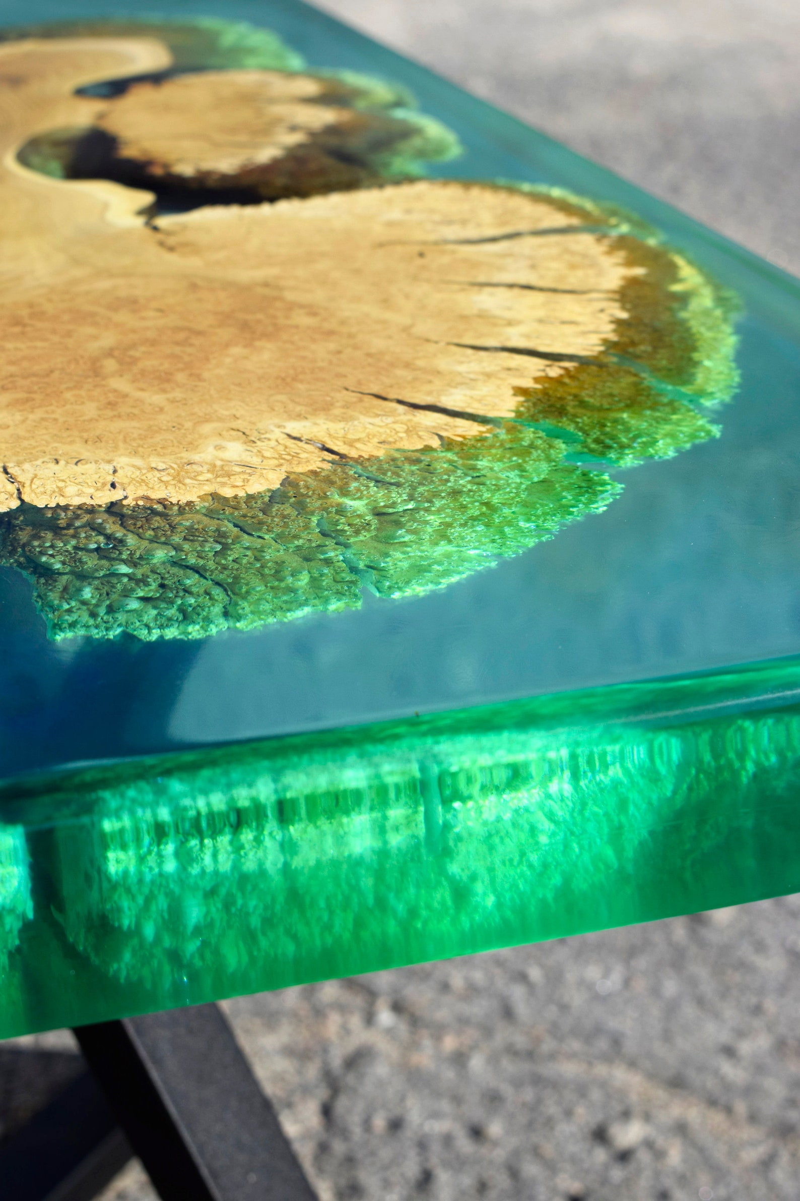 Live Edge Resin Coffee Tableside Tableend Tablewood Coffee Etsy