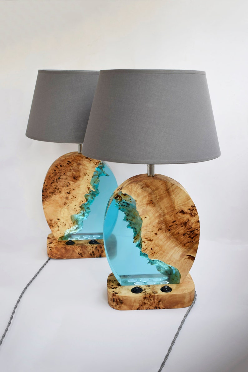 WoodSpiritTables Epoxy Lamp - Thumbnail 3