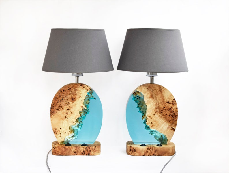 WoodSpiritTables Epoxy Lamp
