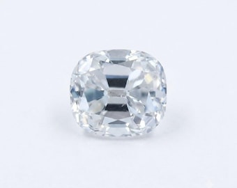 1 to 50 Carat Elongated Old Mine Cushion Cut Moissanite: Sparky Loose Gemstone, Heritage Moissanite For Vintage Jewelry