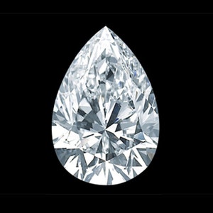 Lovely 12 X 8 MM 3.00 Carat Fiery Near White Pear Diamond Cut Loose Moissanite For Ring, Earring, Pendant, Jewellery Gift (Wholesale Price)