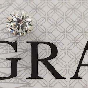 GRA Certified D Color 7.5mm Colorless White Round Loose Moissanite For Ring, Earring, Pendant || High Quality Moissanite || Jewelry Making
