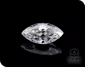 Colorless Marquise Cut 3 To 15 Carat Moissanite Loose For Engagement Ring/Earrings/Pendant, Classic Handcrafted Moissanite, Anniversary Gift