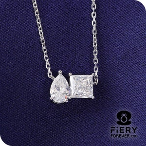 Plated Necklace Amazon Diamond Necklace Everly Women's Diamond