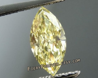Lovely 11 X 5.5 MM 1.25 Carat Off White Marquise Diamond Cut Loose Moissanite For Ring, Earring, Pendant, Jewellery Gift (Wholesale Price)