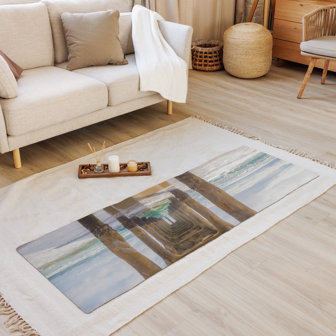 Custom Yoga Mat, Beach Theme Yoga Mat, California Photo Yoga Mat Etsy