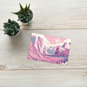 Yosemite National Park Greeting Card