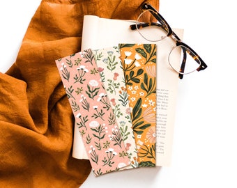 Spring Equinox Bookmark Pack | Handmade Floral Bookmark | Book Lover Gift | Illustration | Iz Ptica