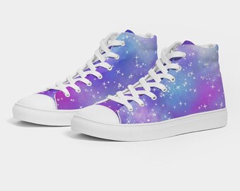 purple high tops