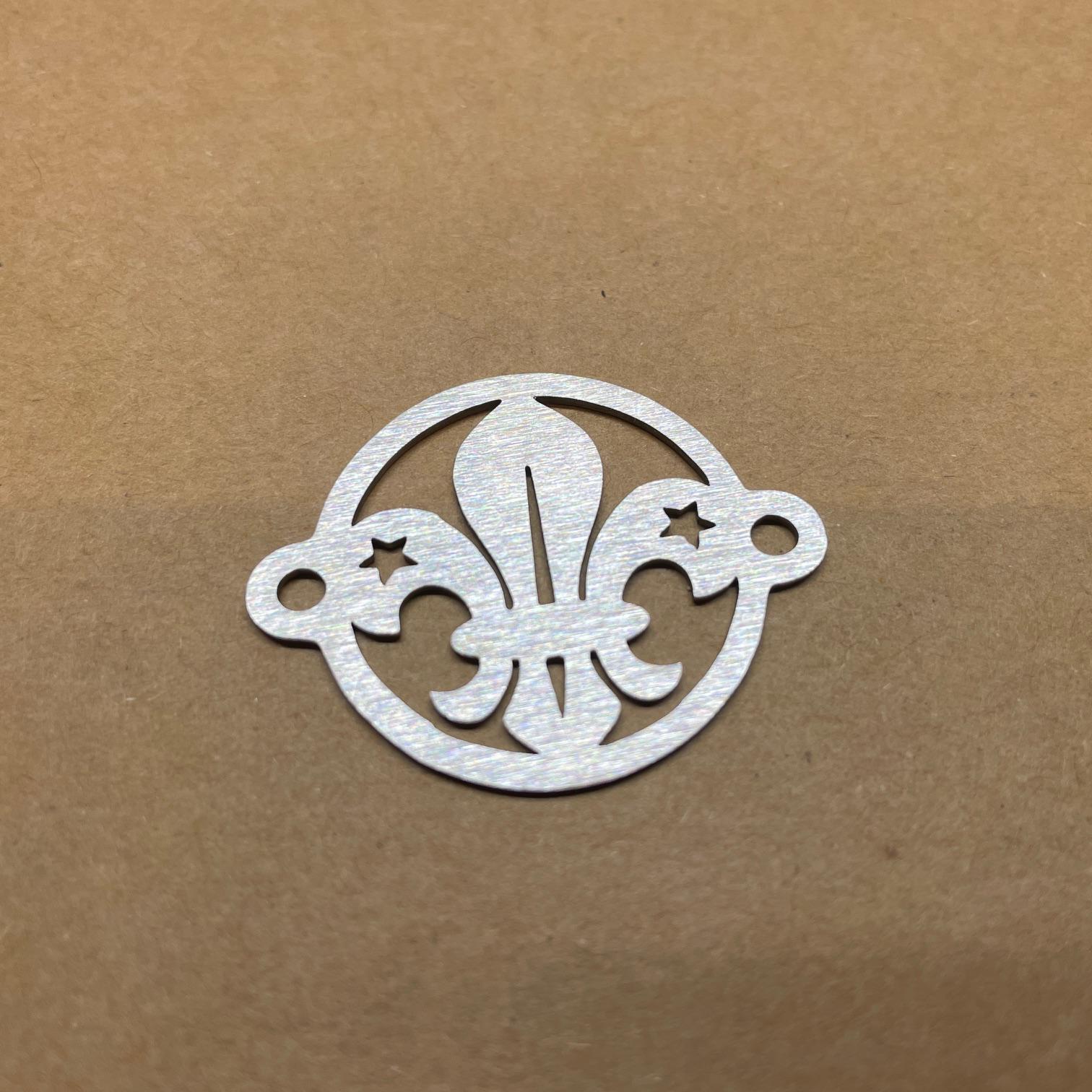 Soporte De Pared De Hierro Fundido Ribbon Fleur De Lis Adorn | Cuotas