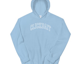 Clickbait hoodie pink Clearance