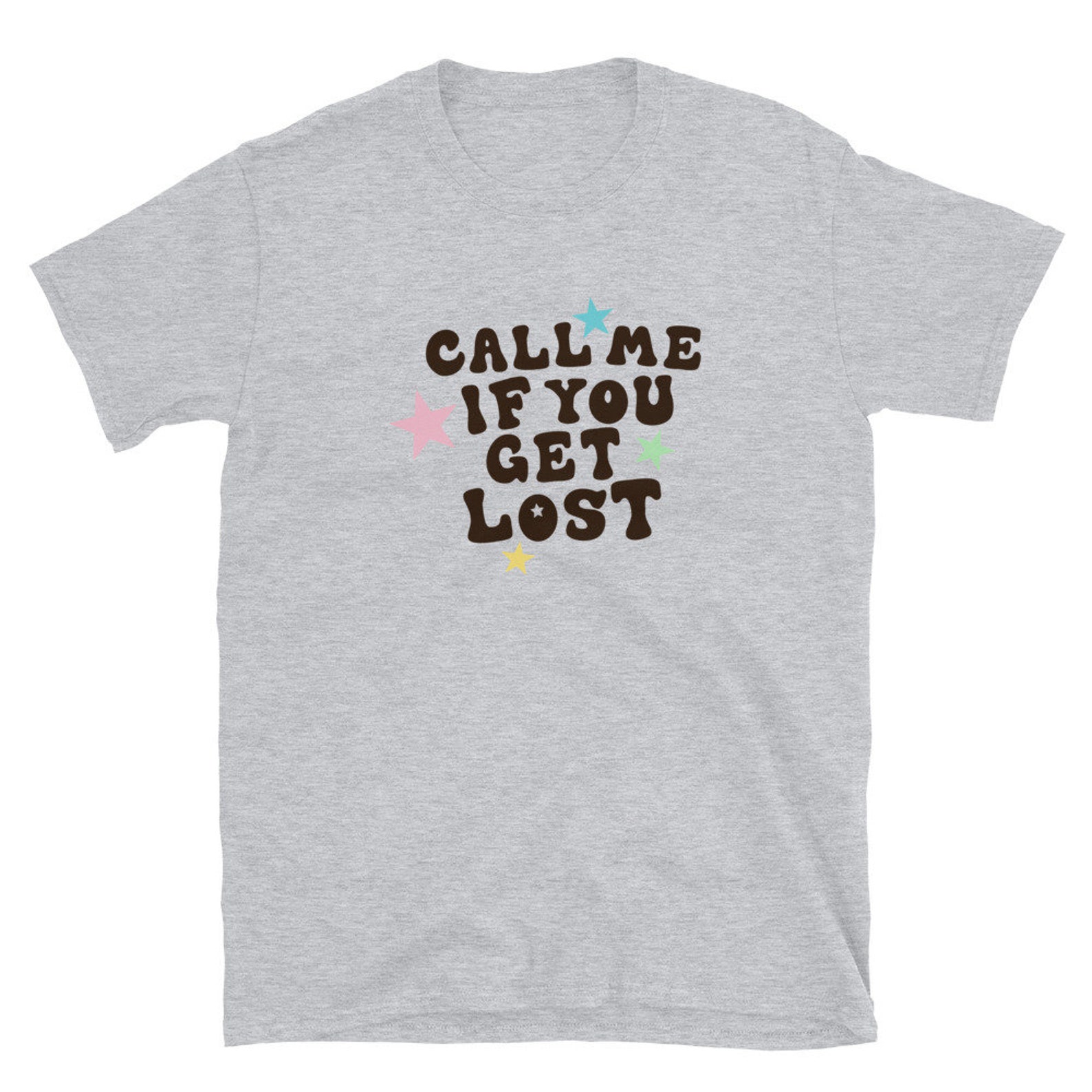 Call Me If You Get Lost Stars Tee | Etsy