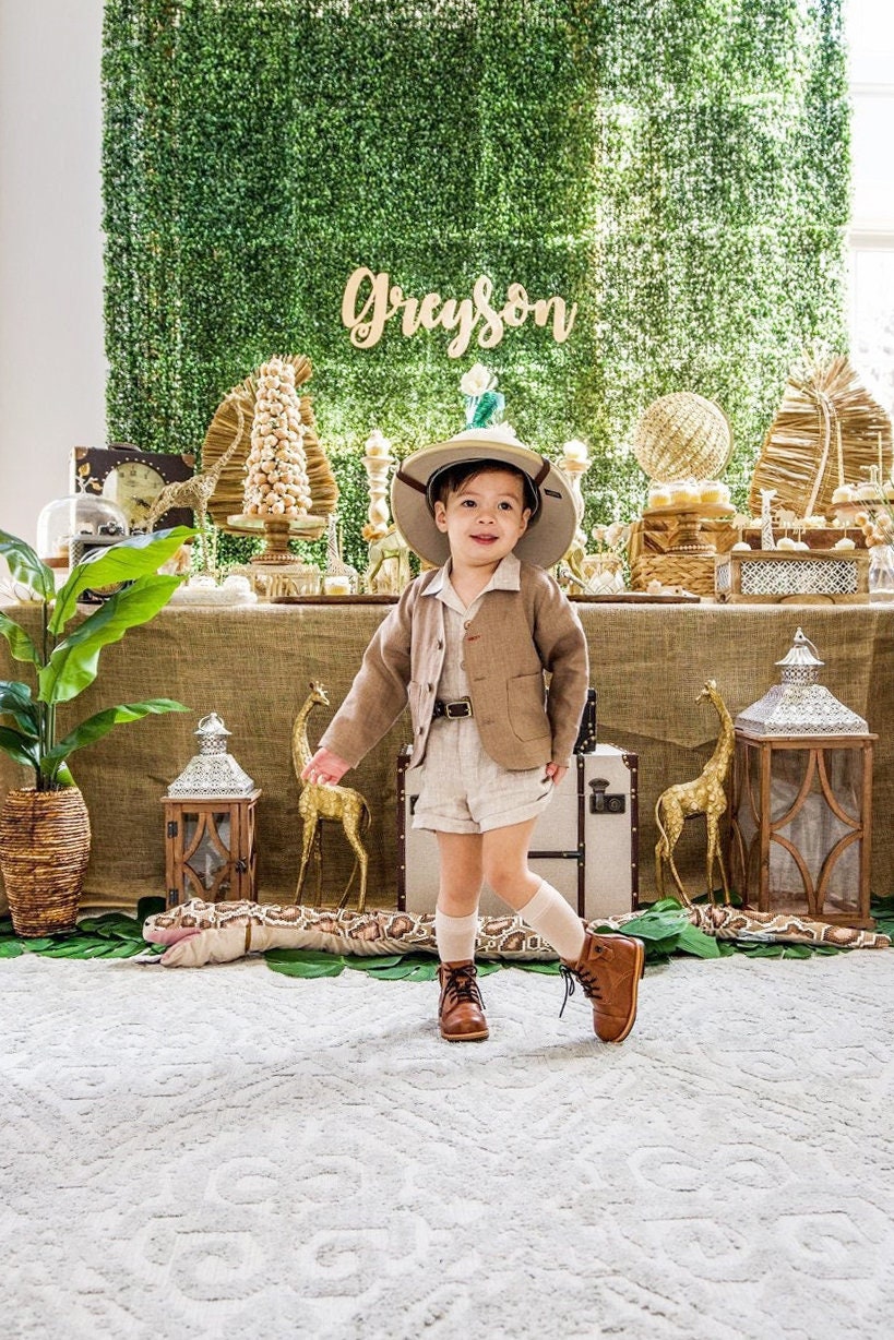 Safari costume Safari jungle explorer Safari style Linen Etsy