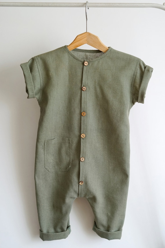 linen baby clothes