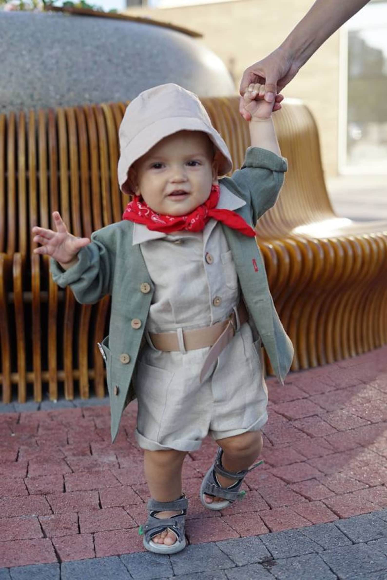 Safari costume Safari style Jungle safari explorer baby boy Etsy