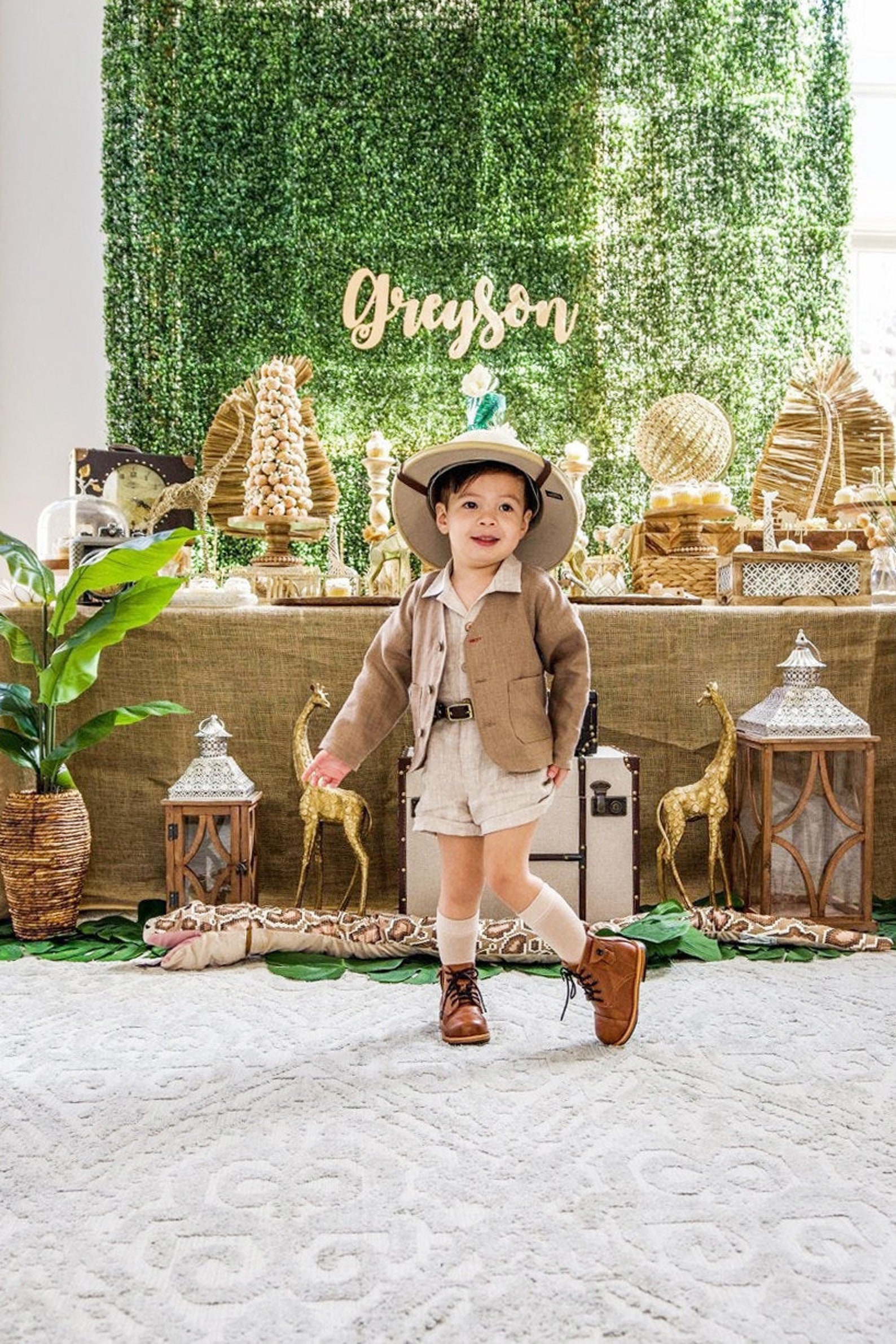 safari theme outfit for boy