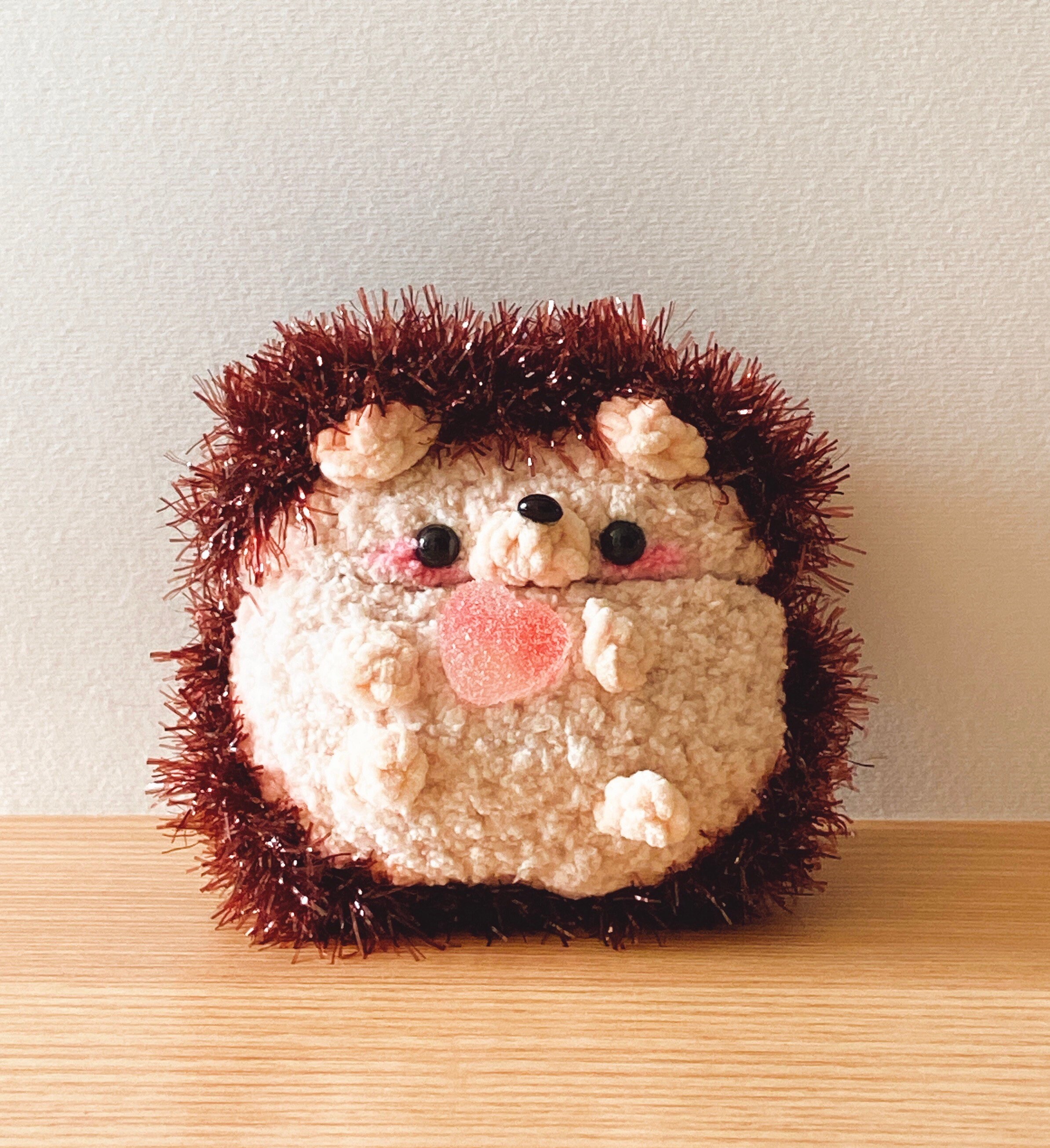 Hedgehog Airpods 3 Case Crochet Airpod Pro Knitted Skin Custom Etsy