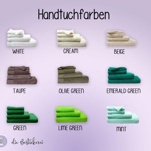 Sauna towel | Bath towel | Shower towel | Personalized towel | Personalized bath towel | Bath towel with name | Embroidered bath towel image 7