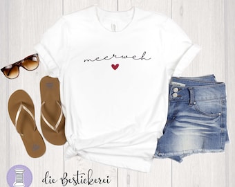 Damen Bio T-Shirt "meerweh"