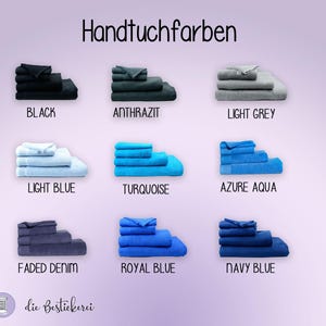Sauna towel | Bath towel | Shower towel | Personalized towel | Personalized bath towel | Bath towel with name | Embroidered bath towel image 6