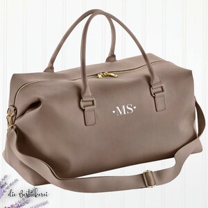 Reisetasche Weekender personalisiert mit Initialen Bild 8