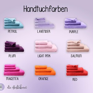 Sauna towel | Bath towel | Shower towel | Personalized towel | Personalized bath towel | Bath towel with name | Embroidered bath towel image 8