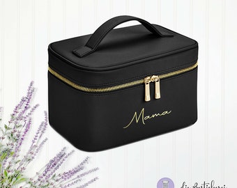 Beauty case con nome| Borsa per il trucco | Borsa per il trucco | Borsa di bellezza | trousse personalizzata per cosmetici