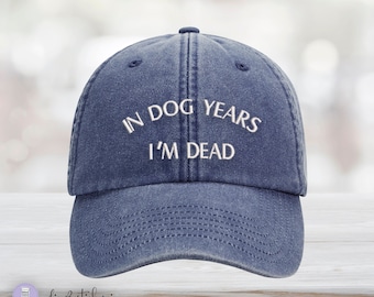 Vintage Base Cap | Dad Hat | Baseball Kappe | Mom Hat | DOG