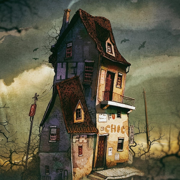 Casas abandonadas y días de viento