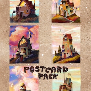 Summer House, POSTCARD PACK 6