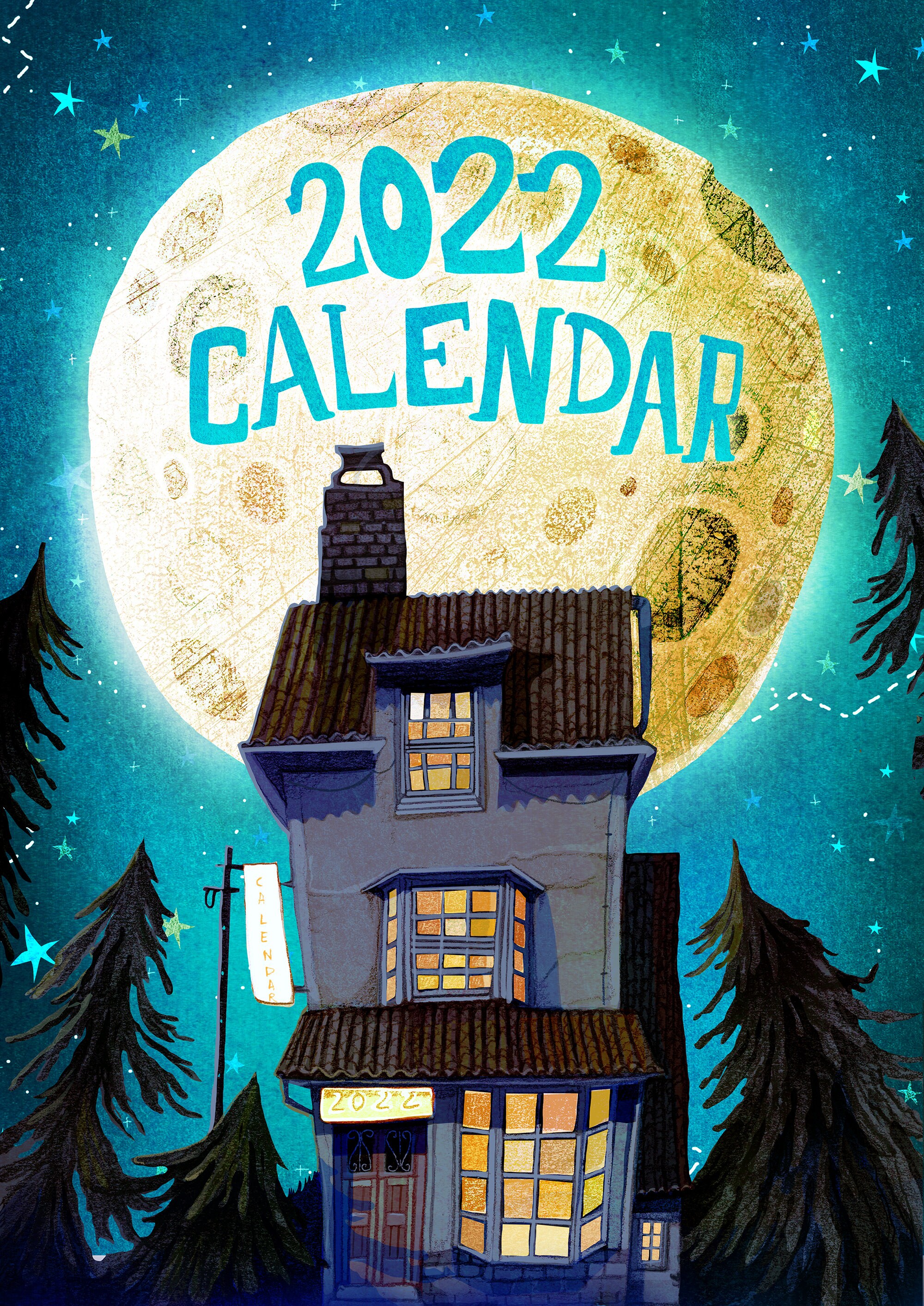 The Cotswolds Heritage Wall Calendar 2022 (Art Calendar) by