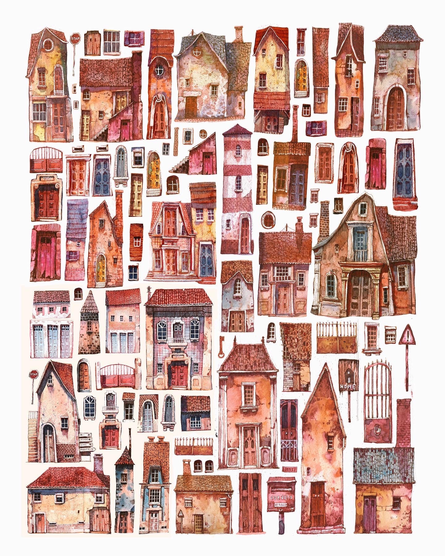 Street Details- Limited Edition Print. - 50 copies