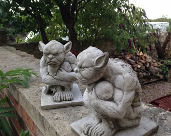 Gargoyle Statue Etsy