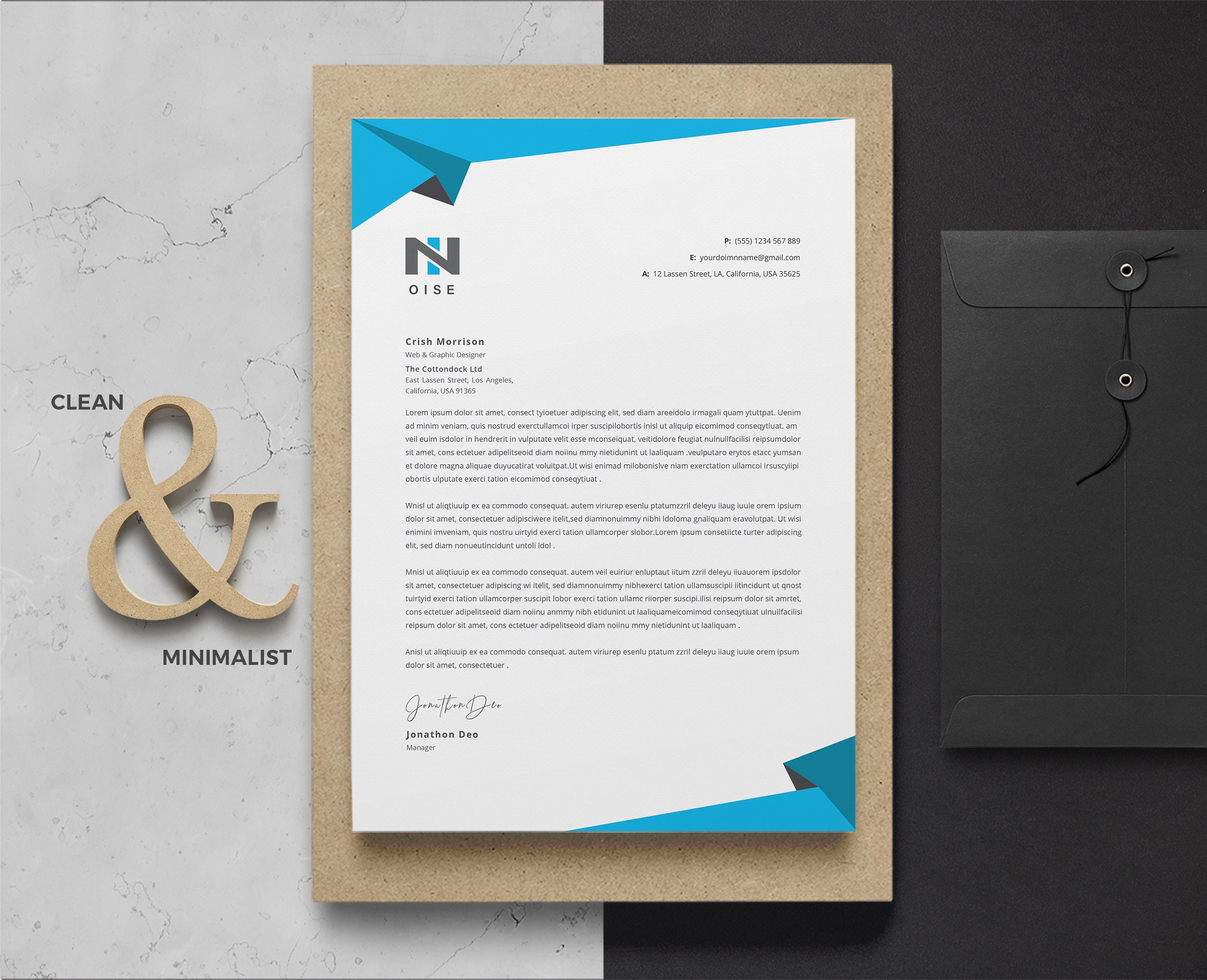 Photography Letterhead Templates
