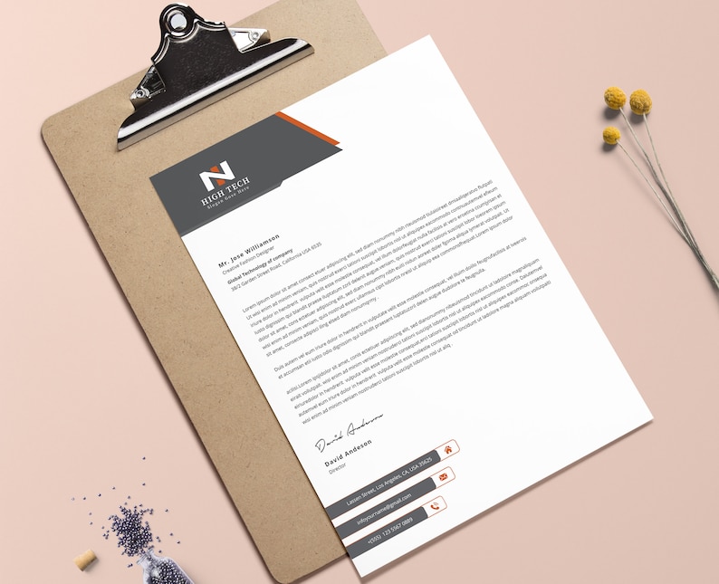 Photography Letterhead Templates