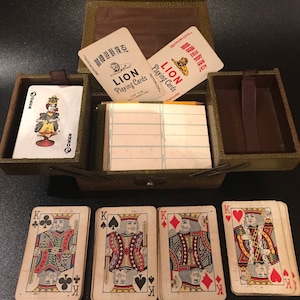 Lion Playing Cards