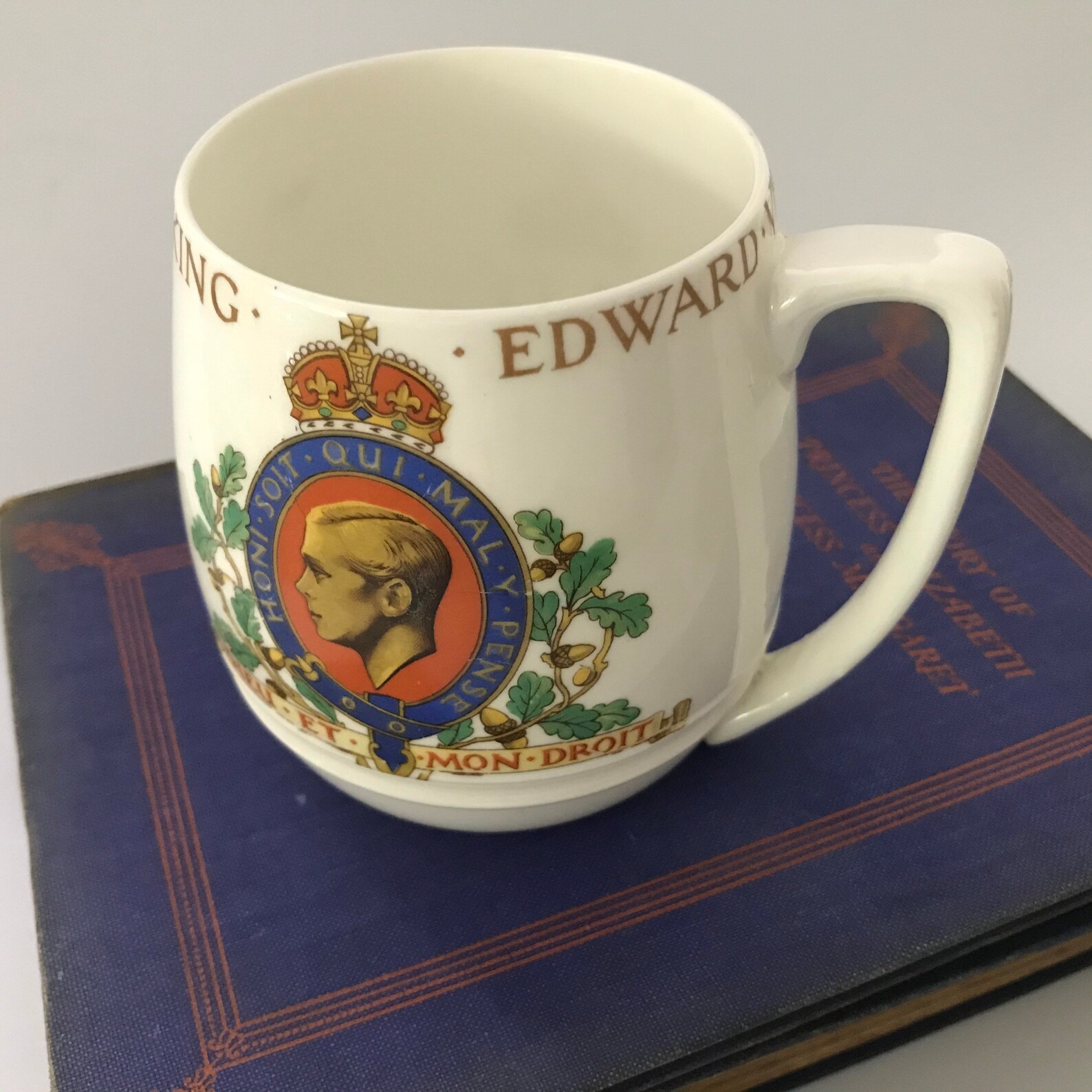 1936 Souvenir coronation Bone China Mug Edwardviii Etsy