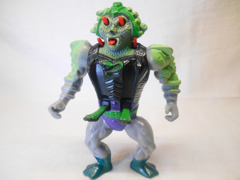 rare action figure SNAKE FACE Action Figure Vintage 1986 1986 He-Man MOTU Masters of the Universe