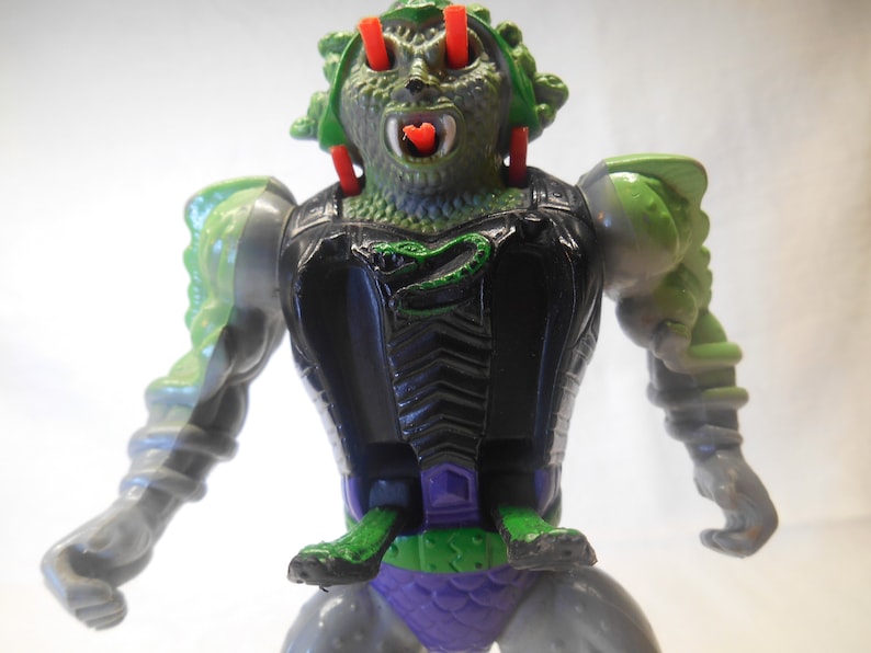 rare action figure SNAKE FACE Action Figure Vintage 1986 1986 He-Man MOTU Masters of the Universe