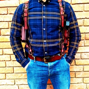 Vertikaler Schulterholster