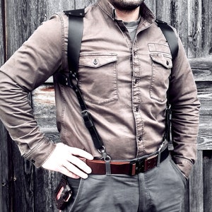 Leather Suspenders, Wedding Suspenders, Mens Suspenders, Groomsmen Suspenders, Rustic Suspenders, Rustic Wedding, Cognac Suspenders